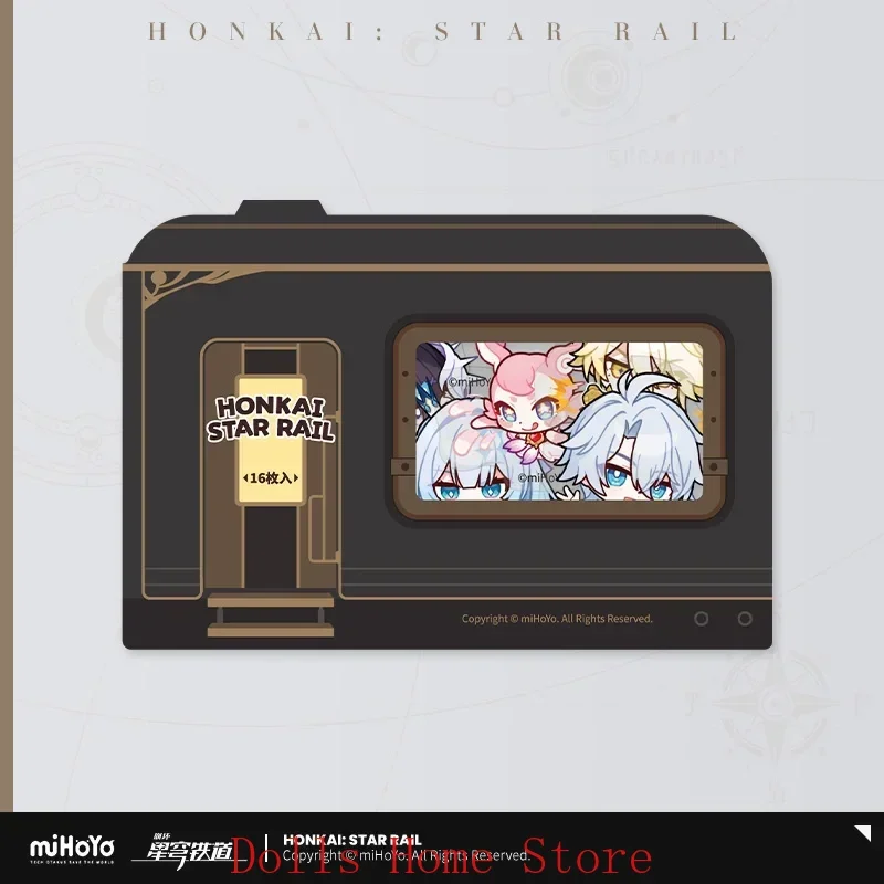 Merchandising ufficiale miHoYo Originale autentico Serie PMZLG Gioco Honkai Star Rail Phainon Castorice Cerydra Ciondolo Distintivo Segnalibro