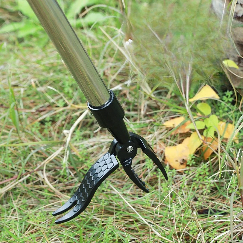 Step-On Weeding Hook & Long Handle Standing Weeder – Manual Shovel Clamp Tool for No-Bend Garden Weeding