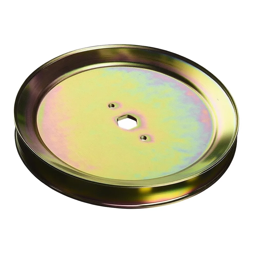GX20367 Belt Pulley Single Groove Color Zinc Belt Pulley For 42-inch For L110 And D110 Tractors Garden Power Tool Accessories