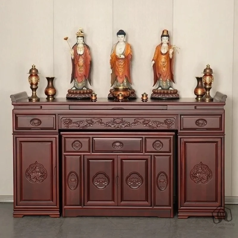 B Altar Home Worship God Incense Table Living Room Incense Table Table for God of Fortune Buddha Shrine