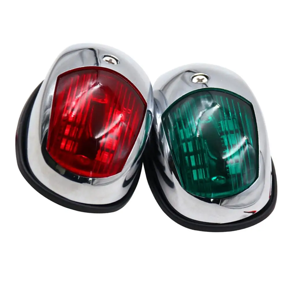 

Navigation Lights Waterproof Pontoon Boat Bow Starboard Lamps Stern Light, DC 12V