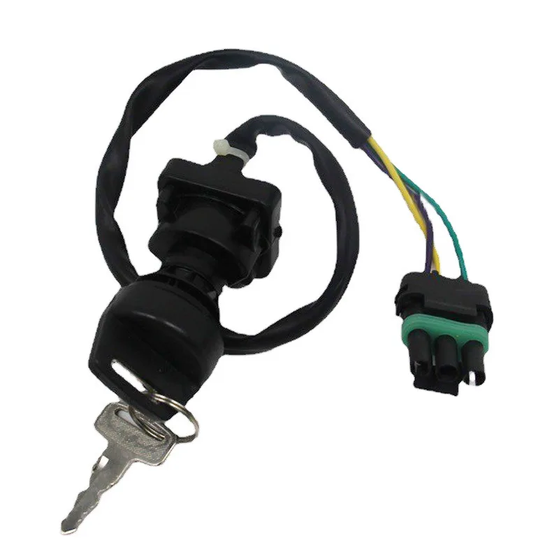 Lgnition Key Switch With Key For Bombardier Can Am Traxter 500 Autshift XT MAX 500 4X4 AUTOSHIFT STD