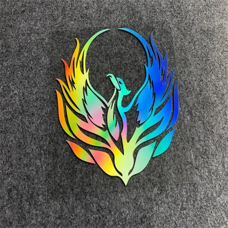 

Fire Phoenix motorcycle stickers car personality creative body glass decorative stickers to block scratches car stickers