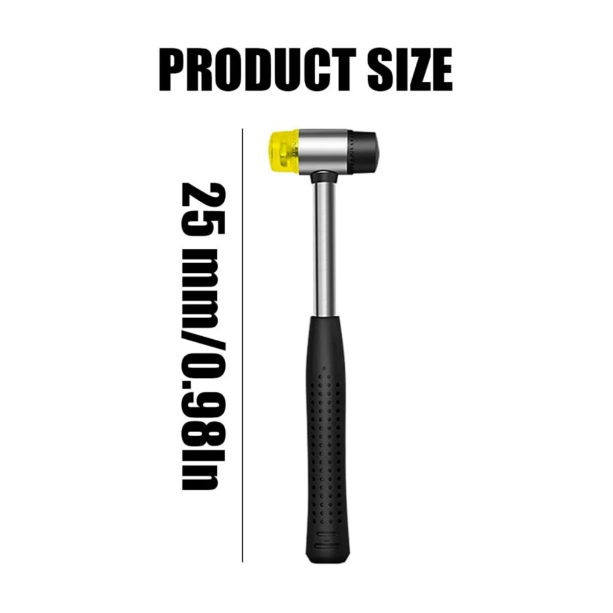 Rubber Mallet Guitar Luthier's Rubber Fret Hammer ool Double Headed Replacement Tool For Fret board Instrument Accessries image 4