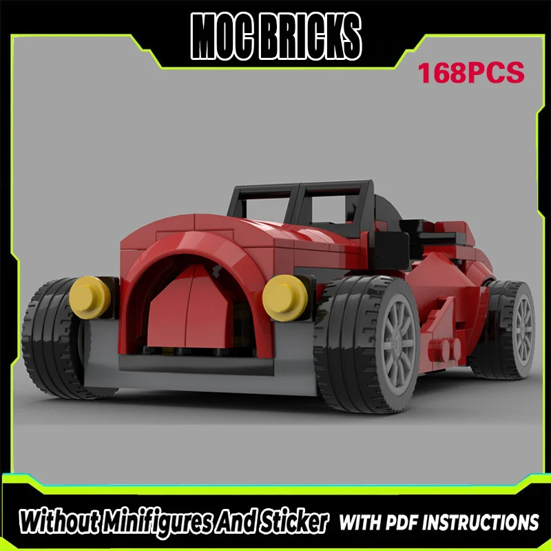 

Конструктор MOC: Модель гоночного автомобиля, классический модифицированный автомобиль, модульная технология, подарки, праздничный набор для сборки, детские игрушки