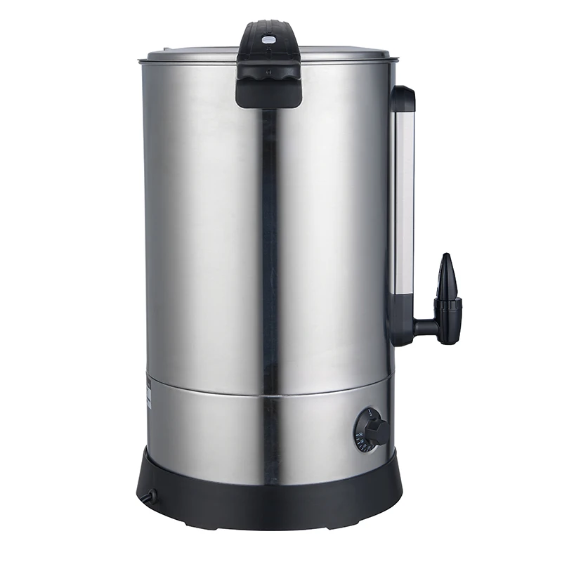 การออกแบบยอดนิยม 35L ไฟฟ้ากาต้มน้ําแบบพกพาสแตนเลส Urn ความร้อนทันทีอุณหภูมิควบคุม Home Hotel น้ําชาห้องครัว