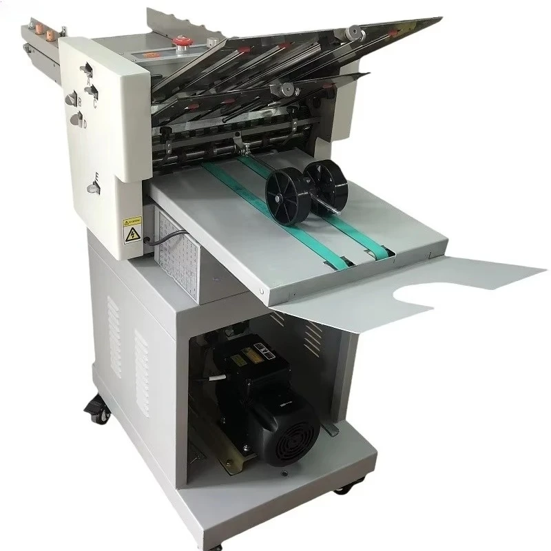 ZY380 durable multi-functional brochure making machine, fast and smooth folding, suitable for batch processing of flyers, brochu