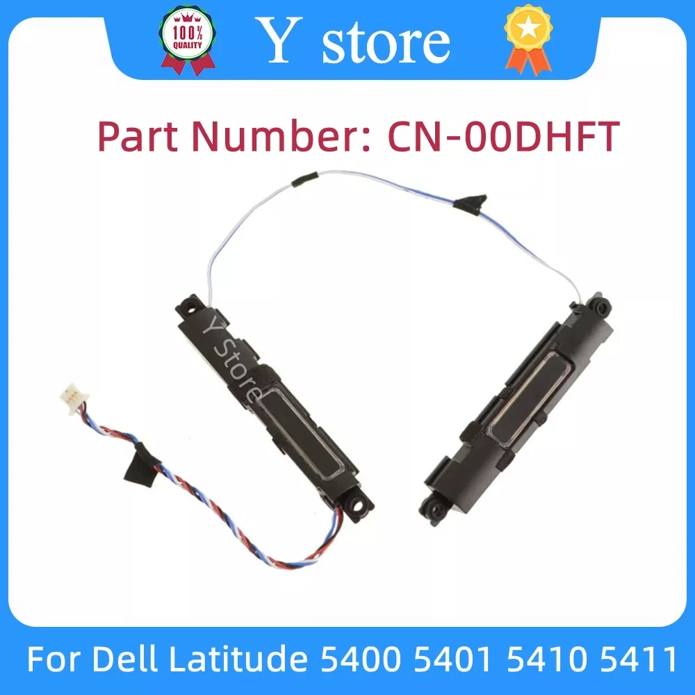 Y loja original novo para dell latitude 5400 5401 5410 5411 14 polegadas laptops l + r alto-falante conjunto de alto-falante 00dhft 0dhft pk23000yj00