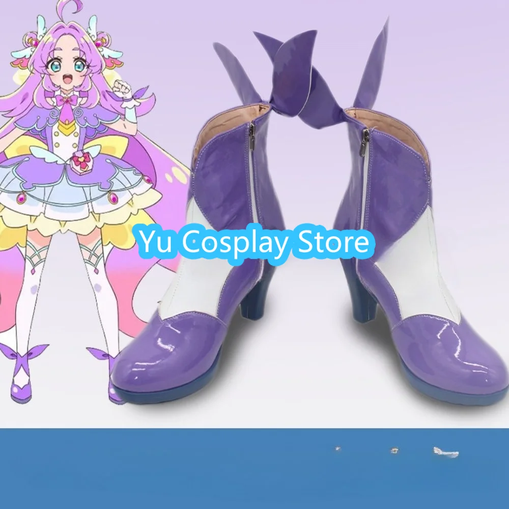 Detective Pretty Cure Akechi Anna Cosplay Shoes Detective Girl British Style Brogues