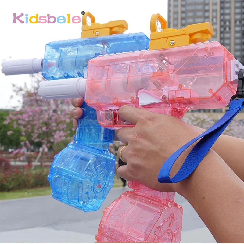 Electric Water Gun for Adults, Teens and Children Gun Shape Boy Equipment Uzi Electric Burst Water Gun