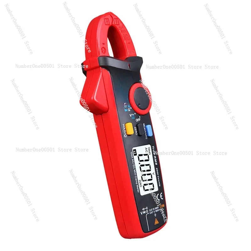 UT210E Clamp Meter Mini True RMS AC DC Current Meter Auto Ranging Multimeter