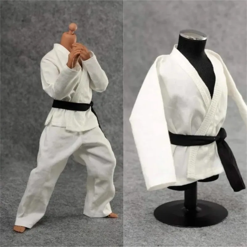 متوفر بمقياس 1/6 قطع علوية بيضاء وسراويل وحزام بدلة ملابس جندي ملحقات نموذجية يمكنك صنعها بنفسك لشخصيات الحركة مقاس 12 بوصة دمية الجسم