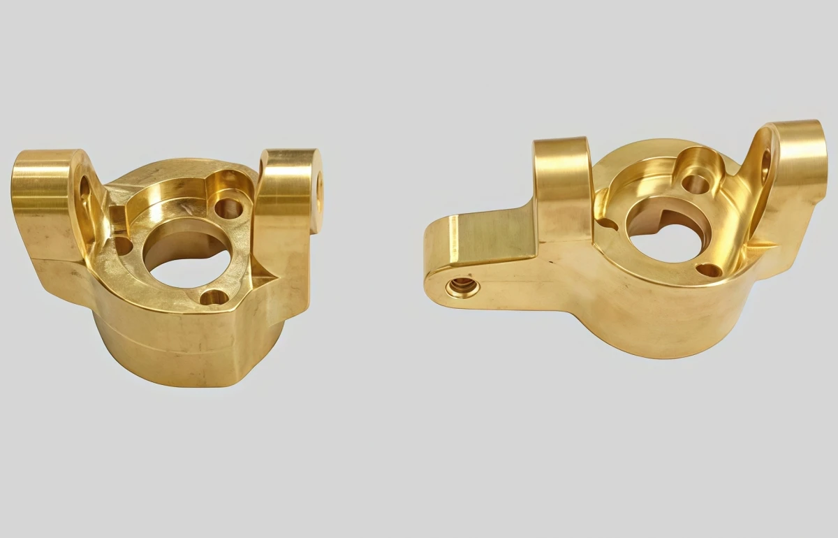 Brass C-Hub Carrier For Rlaarlo MK07 1/7 RC Rock Crawler Weight Counter Heavy Duty OP Upgrade Parts