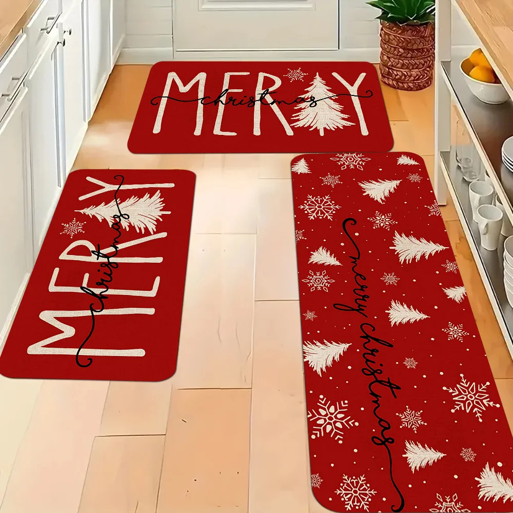 VIKAMA Cactus Pattern Printed Floor Mat Kitchen Rug Soft Entrance Doormat Rug For Bedroom Carpet For Living Room Home Decor