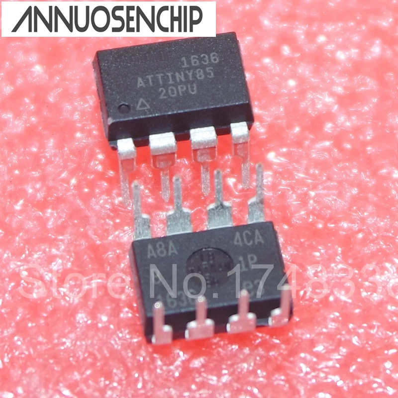 Free Shipping 10PCS ATTINY85-20PU ATTINY85 ATTINY85-PU DIP-8 NEW ORIGINAL