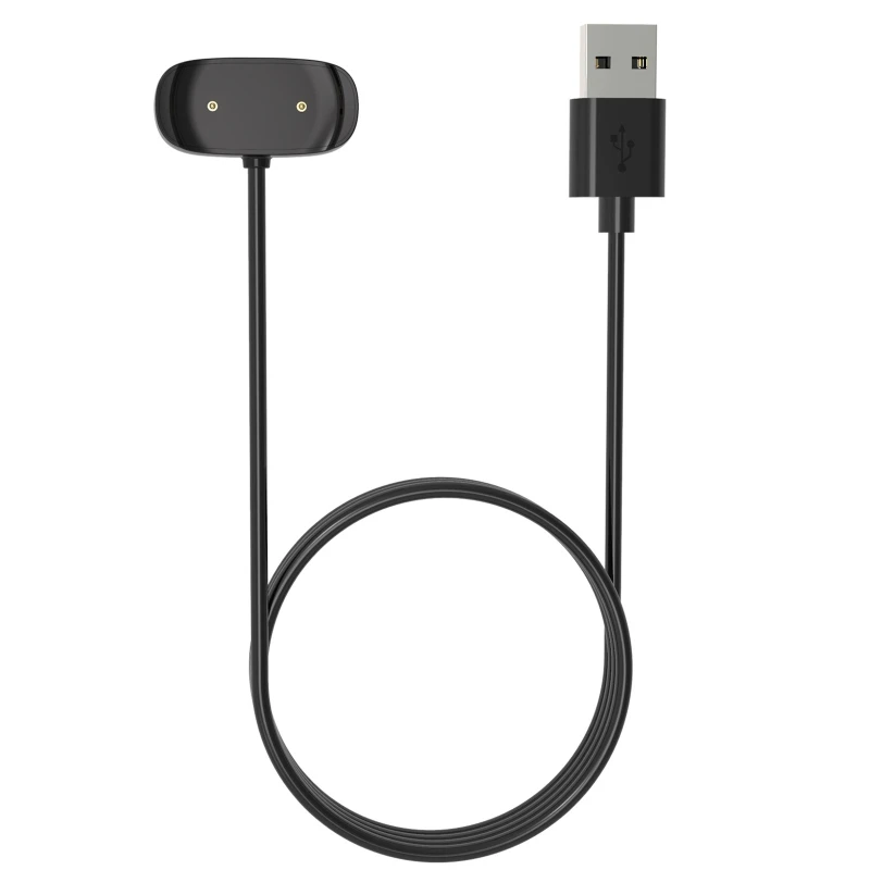 ioio Charging Cable Wire for Amazfitbip3 Smartwatch Power Adapter Dock Black