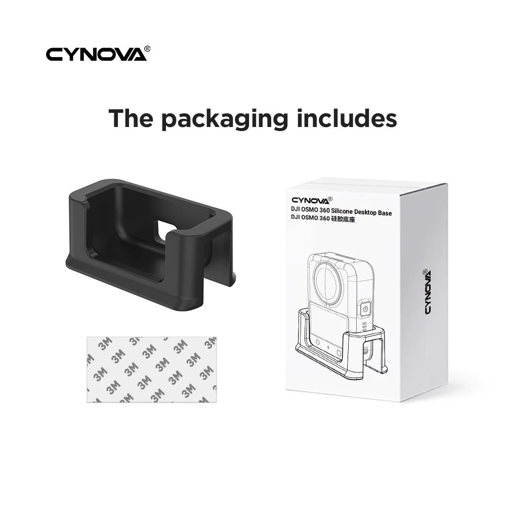 silicone desktop base For DJI Osmo 360 Anti-slip Fixed Bracket Stabilizer Anti-shake Camera Holder For DJI Osmo 360 Desktop