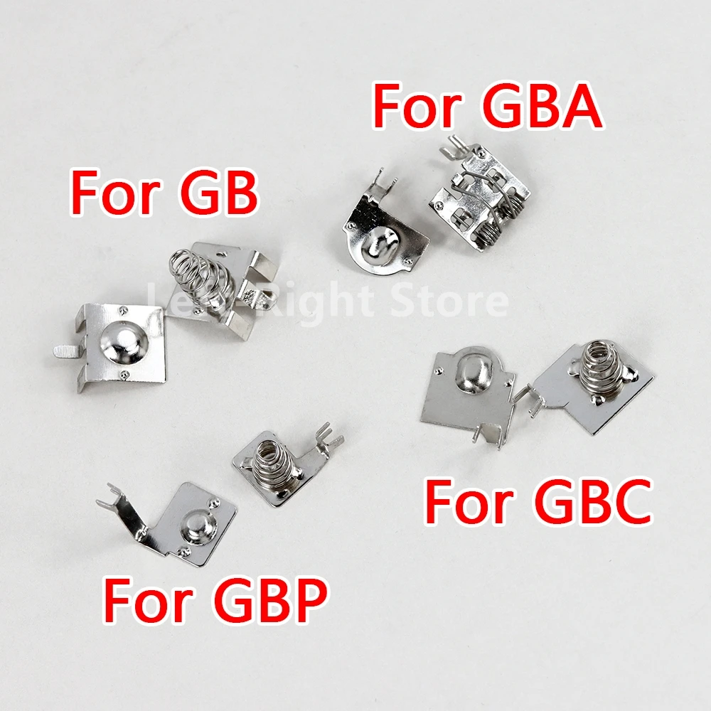 1set pengganti untuk GB GBA GBC GBP terminal baterai Spring Contacts untuk Nintendo Game Boy Advance Console