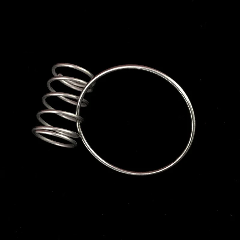 반지 재미 있은 봄과 반지 큰 크기 온라인 지침 마술 트릭 소품 장난감 클로즈 업 마술 소품