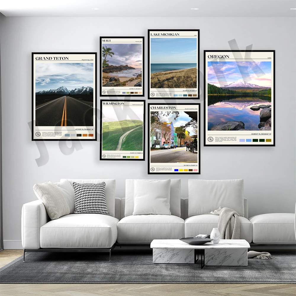 Colorado, Oregon, N…