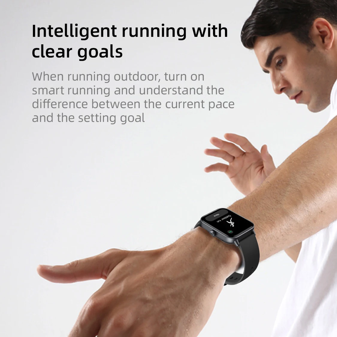 

696 Умные часы для мужчин и женщин, умные часы с Bluetooth-вызовом, 1,8-дюймовый спортивный фитнес-браслет с голосовым помощником, водонепроницаемый браслет с датчиком сердечного ритма