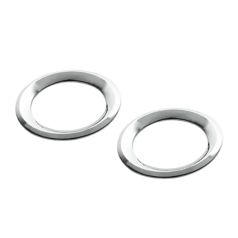 

1 Pair Front Fog Light Lamp Cover Ring Trim Bezel Decor Frame Fit for Jeep Renegade 2019-2020