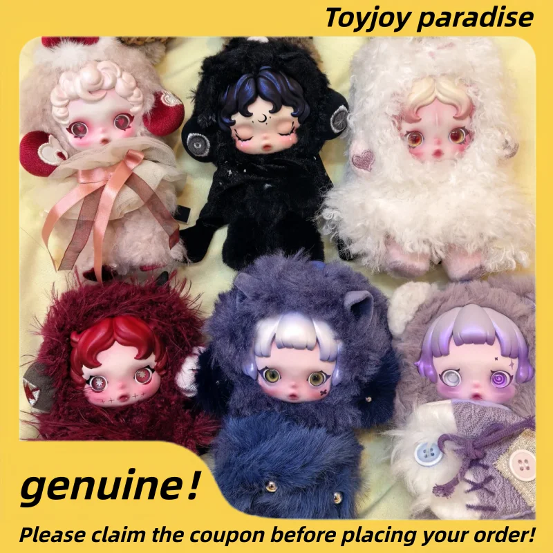 

Оригинальные виниловые фигурки Popmart Skullpanda из серии «You Found Me», коллекционные куклы-сюрпризы, подвески для сумок, милые украшения в подарок