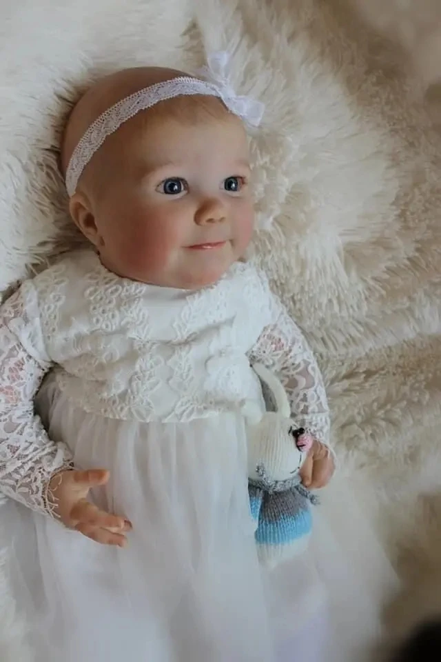 

Эксклюзивное предложение EGO Коллекционная 23-дюймовая кукла Baby Awake Reborn, ручная роспись, готовые детали