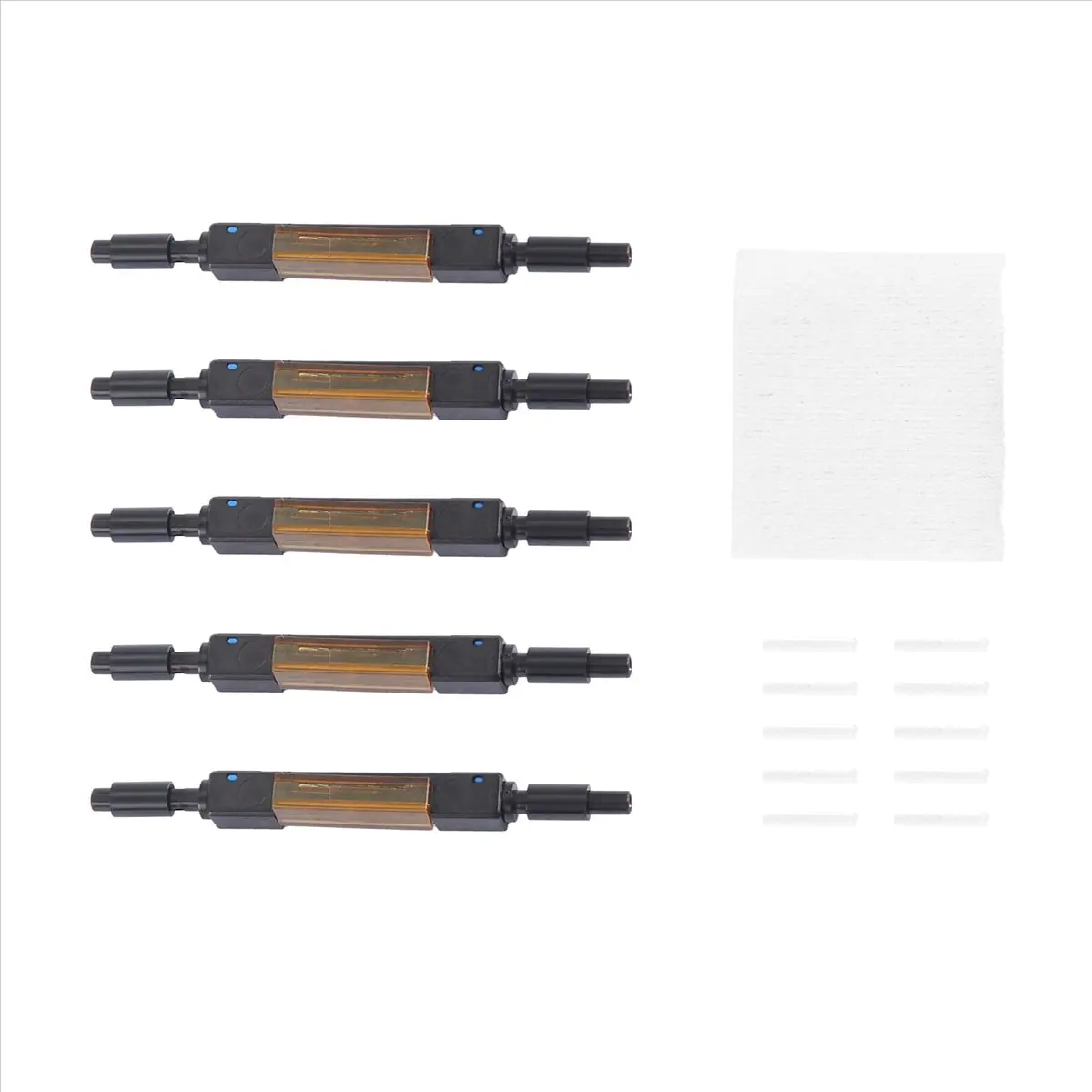 A63K& 5Pcs Fiber Optic Fast Connector L925B Fiber Optic Quick Connector Optical Fiber Mechanical Splice for Drop Cable