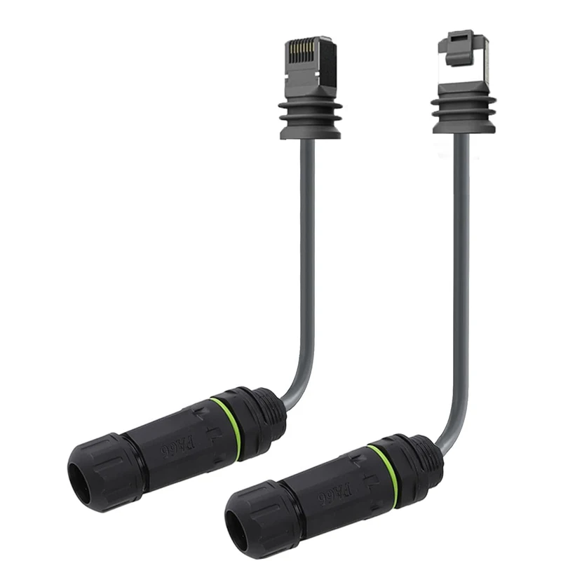 

Водонепроницаемый IP68 Starlink V3 — RJ45 для мини-посуды и маршрутизатора Starlink Gen3, вилка RJ45 на соединитель RJ45 Ethernet-адаптер