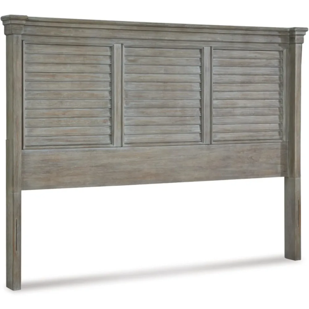 

Moreshire Classic Panel Headboard ONLY, Queen, Gray