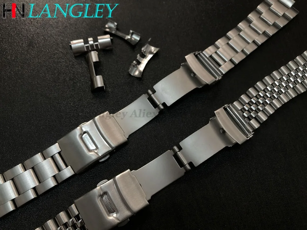 Diver Watch 18mm 19mm 20mm 21mm 22mm 316L Stainless Steel Watch Band for Seiko SKX007/009 Series Wristband Bracelet Accessories view 6