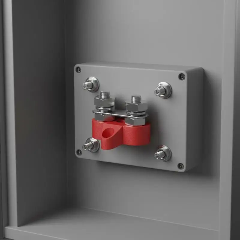 Terminal Stud 12-48V Bus Bar Heavy Duty Junction Block Insulated Single Dual Power Post for Marine Boat RV Applications
