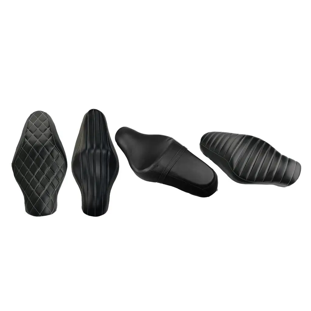 

MagiDeal Artificial Leather Driver+Rear Passenger Seat for 883