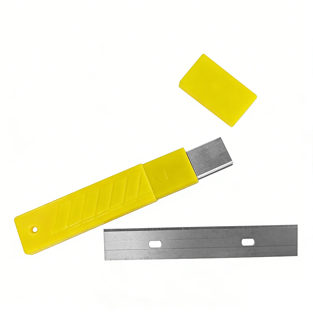 20pcs Scraper Blades Tool Kitchen Glass Ceramic Tile Cleaner Wall Floor Paint Decontamination Knife 10x1.8cm