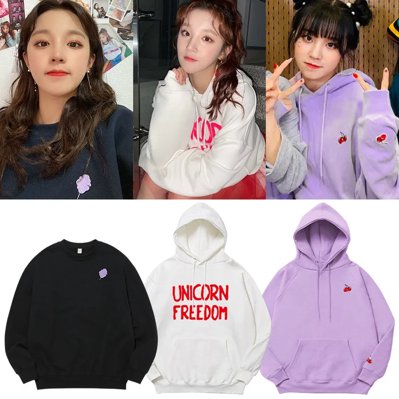 

KPOP (G)I-DLE GIDLE YUQI Same Funny Hoodie Hip Hop Graphic Sweatshirt Unisex Streetwear Harajuku Tracksuit Fans Clothes