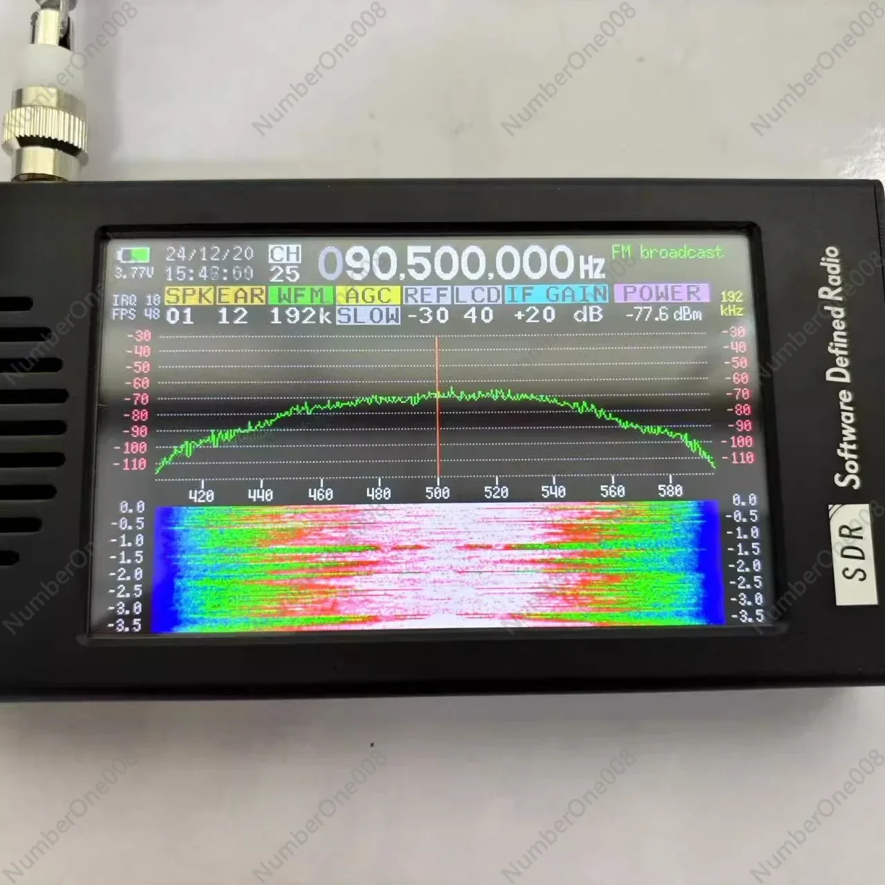 100 كيلو هرتز 149 ميجا هرتز جهاز استقبال راديو SDR محمول 43 كامل النطاق FM AM SSB CW #2