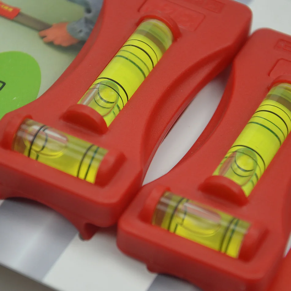 KAPRO 5 Pcs Pipe Spirit Level High Accuracy Pillar Size Measuring Indicator Vertical Horizontal Double Bubble Measurement Tools