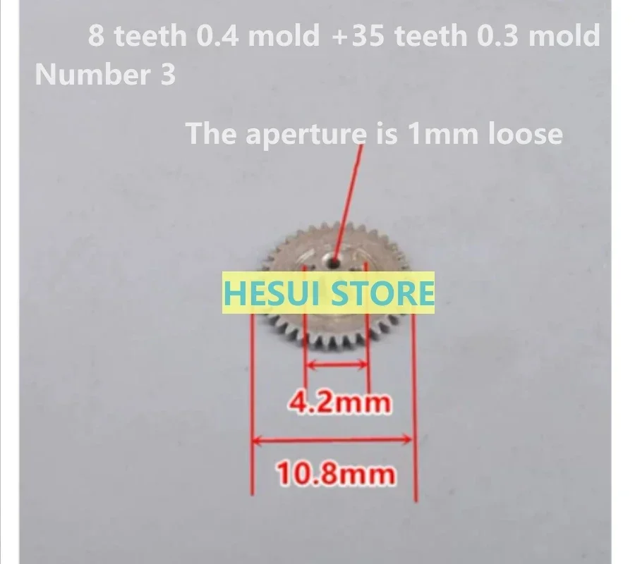Precision metal gear series Micro copper-iron gear box group 0.25 0.4 mold variety of specifications