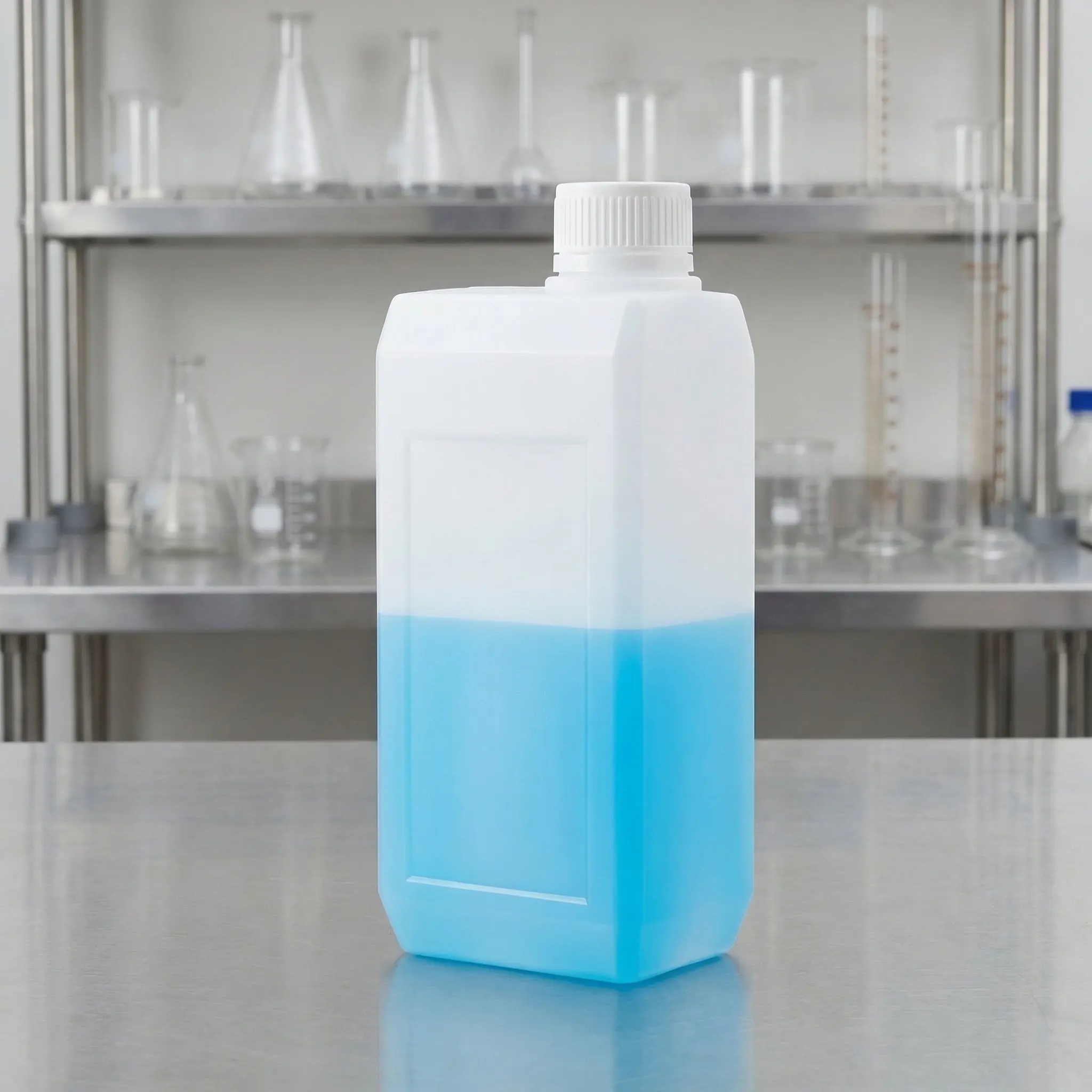 1 Liter Hdpe Food Grade Storage Bottle Reusable Plastic Jug for Oil Motor Oil Adhesives Samples Water Liquids Acid Alkali