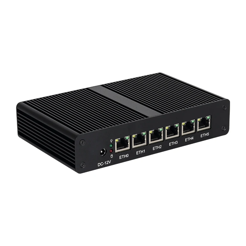 Mini pc pentium 4405u 6x gigabit ethernet, wi-fi, 3g, 4g, lte, roteador sim, pfsense firewall appliance