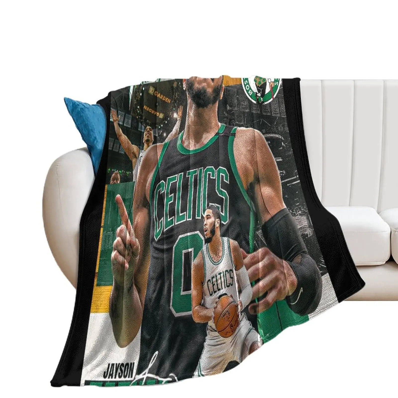 

Jayson Tatum 0 Champions Throw Blanket Blankets For Sofas Thermals For Travel Blankets