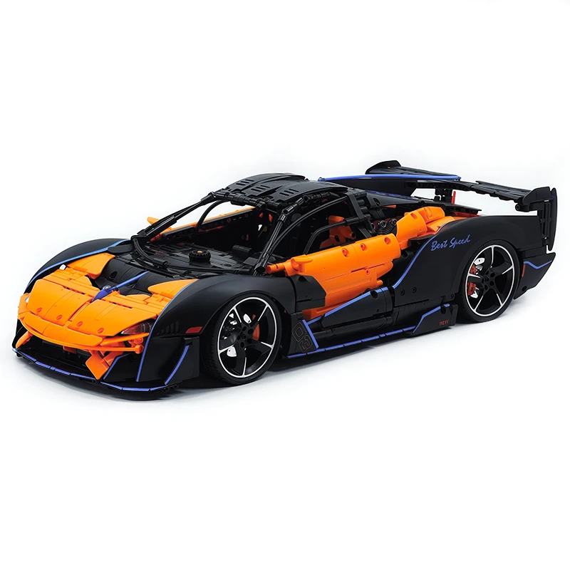 En STOCK Y18001 nouveau MOC technique RC blocs de construction de voiture de sport modèle briques de course assemblage jouets pour garçons coffret de cadeaux de noël