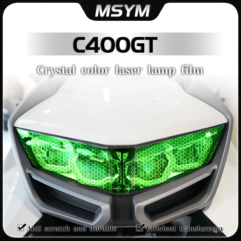 

For BMW C400GT C 400 GT c400gt Headlight film taillight film transparent protective film honeycomb laser sticker accessories