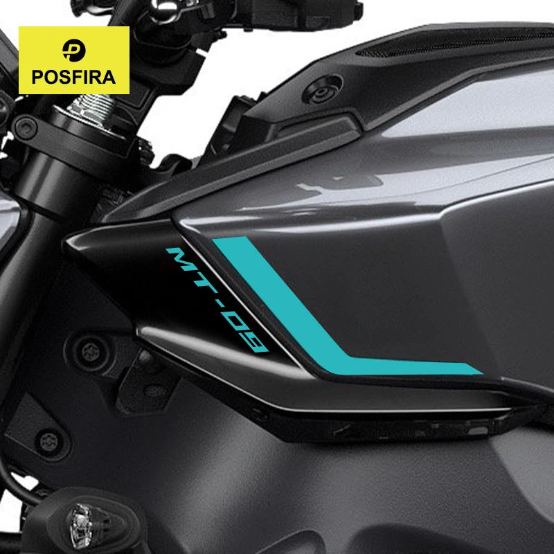 POSFIRA Motorcycle Fairing Stickers Vinyl Decals for Yamaha MT09 2025 2024 MT 09 MT-09 Motorbike Decoration Accessories
