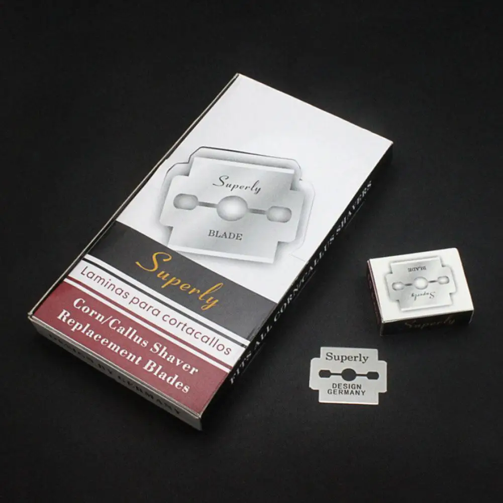 100 個ステンレス鋼交換刃足カルスリムーバー硬皮リムーバー刃手足ファイルペディキュアマシン ﻿