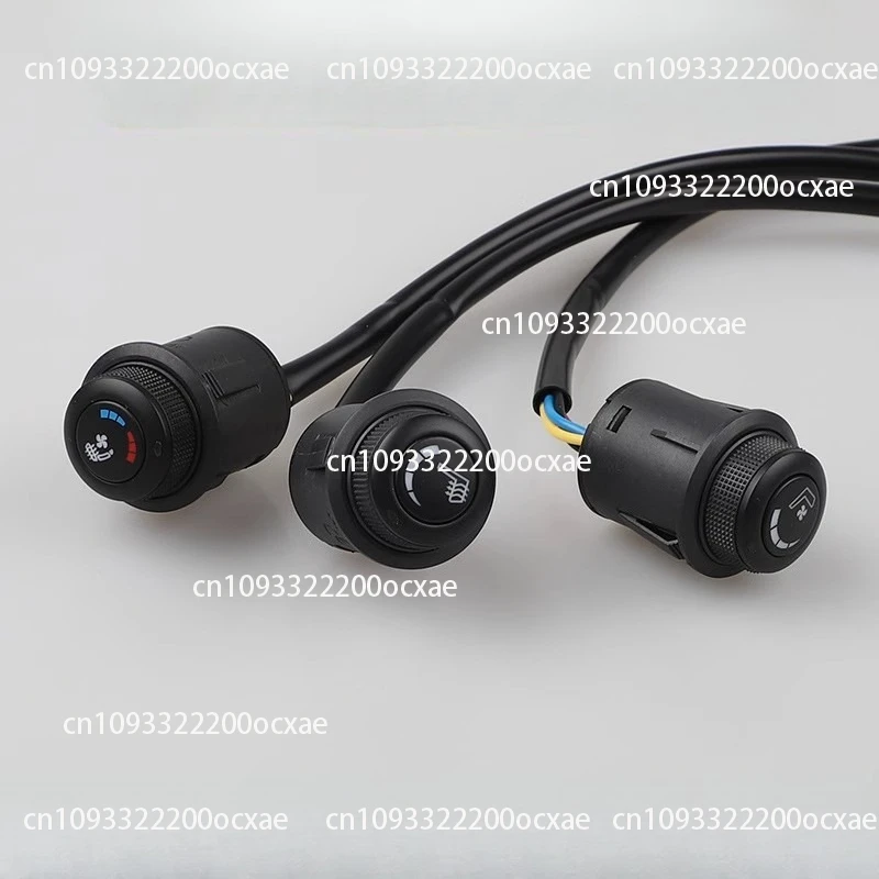 

Universal 12V24V Car Seat Ventilation Switch Car with Indicator Light Heating Switch Car Tuning Accessories