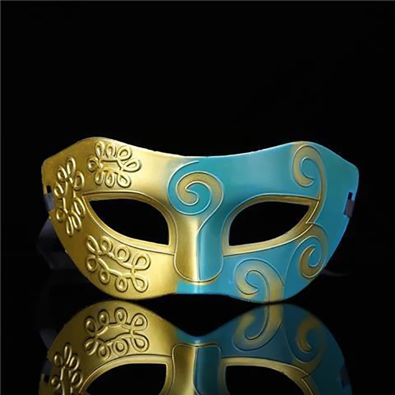 Men Children Masquerade Mask Black White Gentleman Jazz Performance Party Bar Summer Beach Reunion Cosplay Dance 2 Colors Silver