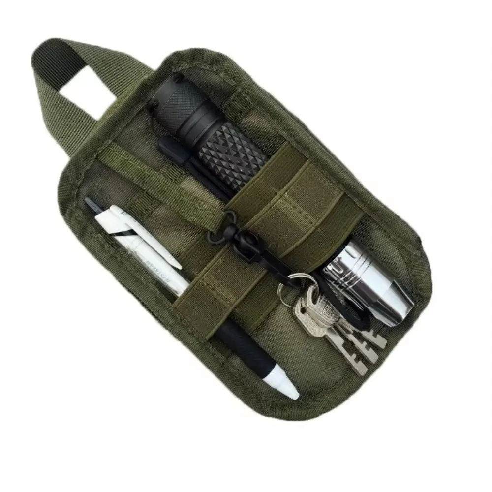 Imagem -06 - Outdoor Multifuncional Edc Acessório Bolsa Molle Camisola Pendurado Bolsa Casual Sports Organizer Telefone Bolsa de Cintura