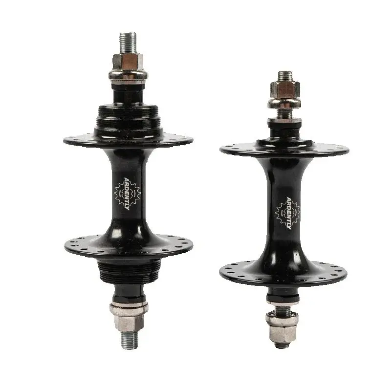 Ardently Fixed Gear Bicycle Hub 20 24 32Holes Racing Road Bike Aluminum Alloy Bearing Riding Front Rear FixieDouble Bearing Hubs